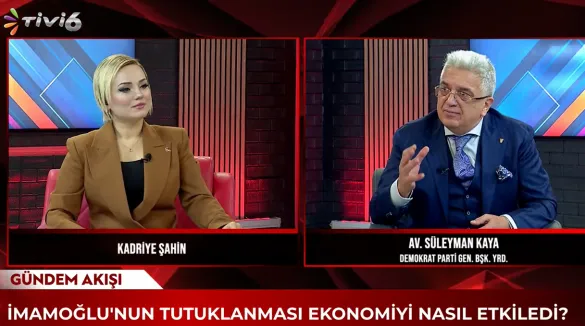 Genel Başkan Yardımcısı Av. Süleyman Kaya: Demokrat Parti fikir ve kadro derinliğiyle Türkiye’nin nefes almasını sağlayacaktır