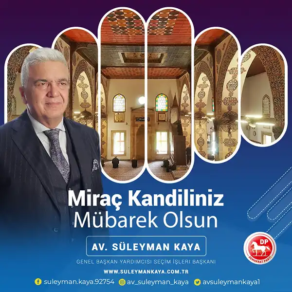 MİRAÇ KANDİLİNİZ MÜBAREK OLSUN